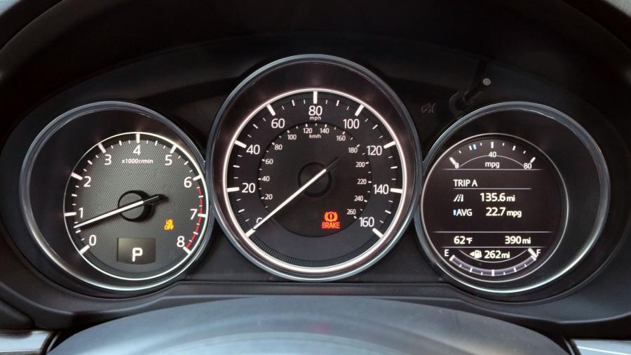 Расшифровка индикаторов приборной панели Mazda 3 Bk